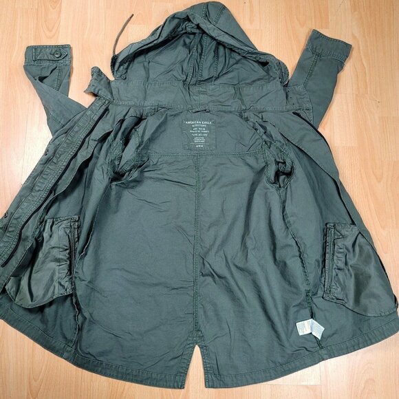 American Eagle Military Cargo Jacket Women's Medium 544-85 Type AE-177 Parachute - Picture 5 of 11